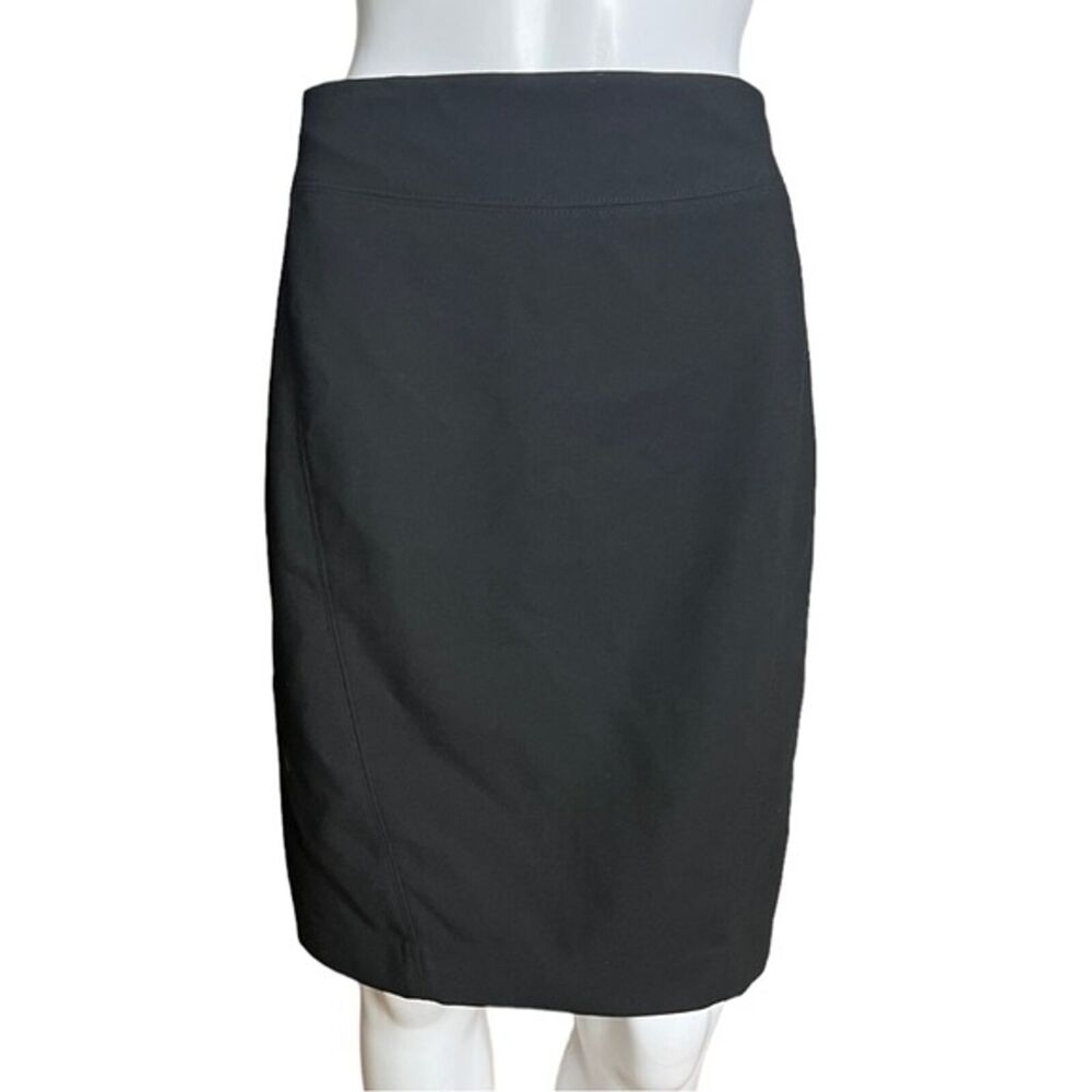 Loft Skirt Womens 2 Black Pencil Straight Skirt Career Office Workwear Corpcore